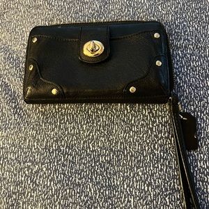 Coach black wallet